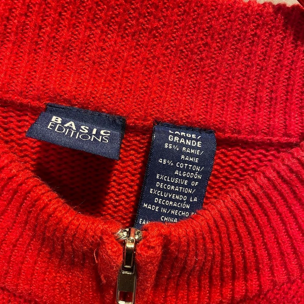 Basic Editions Christmas Patchwork Santa Snowman … - image 6